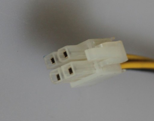 KABEL ZASILAJĄCY WTYK MOLEX 4 PIN Z KABLEM LUT FV