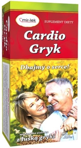 Herbata Cardio-Gryk 60 saszetek Mir-lek ochronę serca.