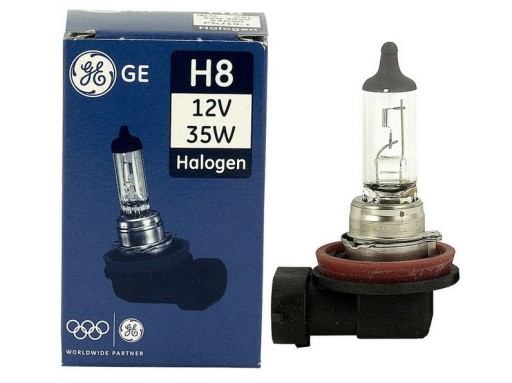 ŻARÓWKA GE H8 PGJ19-1 12V GENERAL ELECTRIC HALOGEN