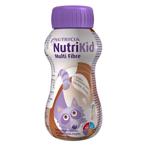 NutriKid Multi Fibre o smaku czekoladowym 200ml