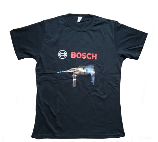 Bosch T-shirt, koszulka niebieska rozmiar XL