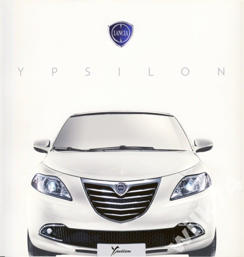 Lancia Ypsilon prospekt model 2012 polski