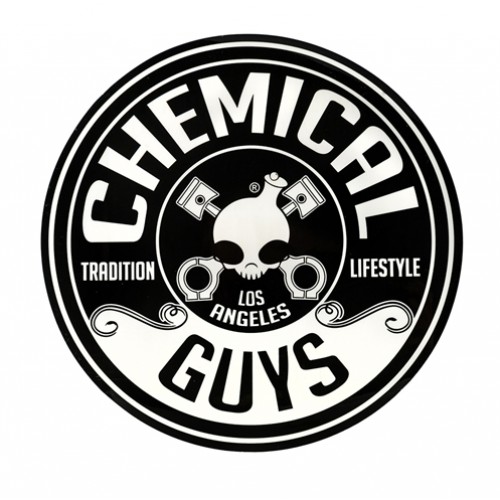 Chemical Guys Logo Sticker 203mm DUŻA NAKLEJKA!