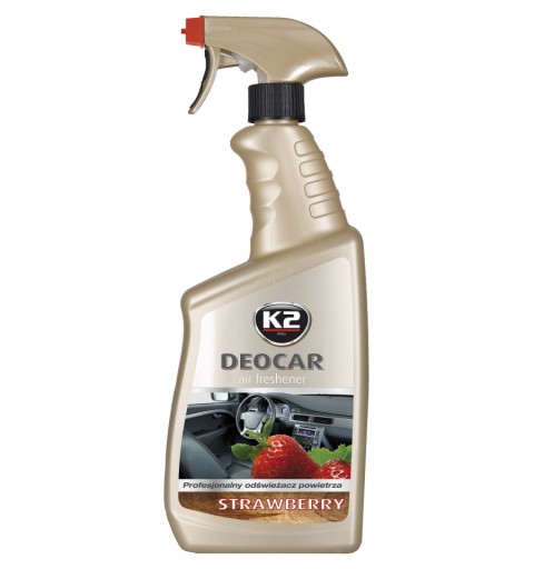 K2 DEOCAR STRAWBERRY ODŚWIEŻACZ DO AUTA 700 ML