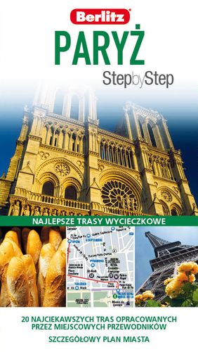 BERLITZ PARYŻ Step by Step PRZEWODNIK 2014+mapa