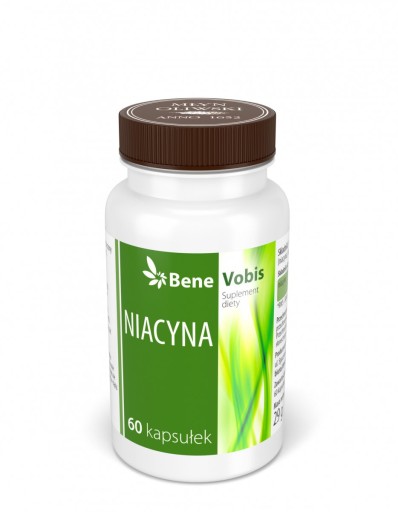 NIACYNA - WITAMINA B3 (PP) - 60 kapsułek