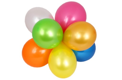 Duże balony metaliczne 30cm GEMAR 100sz BM10 16kol