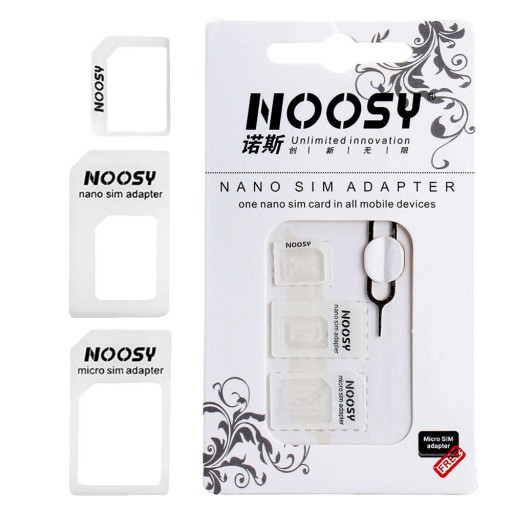 ADAPTER KART NANOSIM MICROSIM NA SIM IPHONE GALAXY