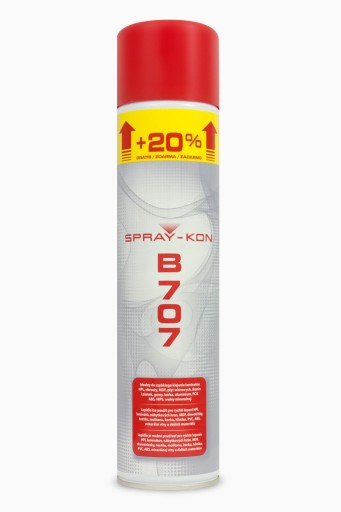 KLEJ KONTAKTOWY SPRAY-KON B707 600ml AREOZOL MOCNY