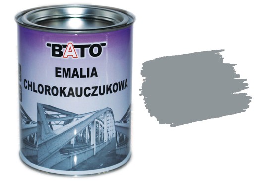 BATO CHLOROKAUCZUK DO METALU BETONU SZARY 7042