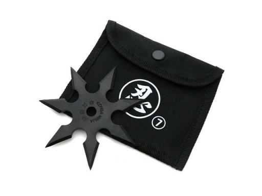 Gwiazdka Nóż Shuriken 7 Noże Do Rzucania N403