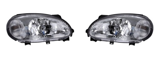 REFLEKTOR LAMPA PRZÓD DAEWOO LANOS 98- KOMPLET L+P