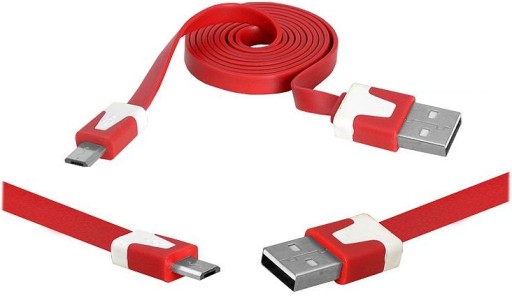 KABEL PRZEWÓD DO ŁADOWAREK TELEFONÓW USB MICRO
