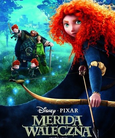 MERIDA WALECZNA Bajka DISNEY PIXAR DVD+Dodatki 24h