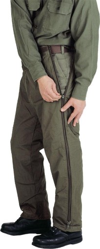 SPODNIE WOJSKOWE OCIEPLANE BUNDESWEHR ZIMOWE