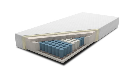 MATERAC KIESZENIOWY POCKET LATEKS 7 STREF 90x200