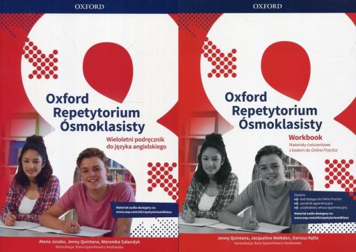 OXFORD Repetytorium Ósmoklasisty KOMPLET ANGIELSKI