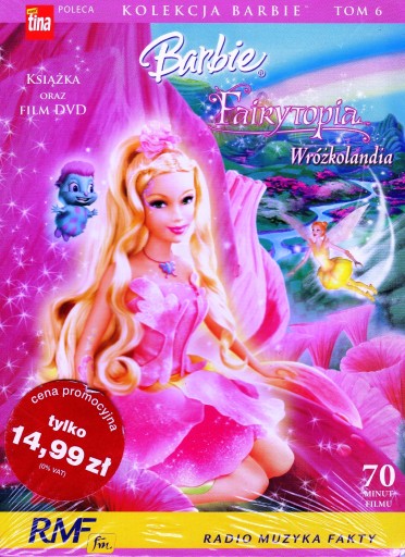 BARBIE FAIRYTOPIA -DVD Nowa