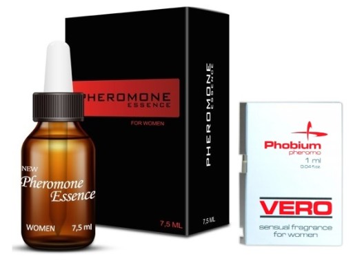 PHEROMONE ESSENCE 7,5ml -FEROMONY DAMSKIE + GRATIS