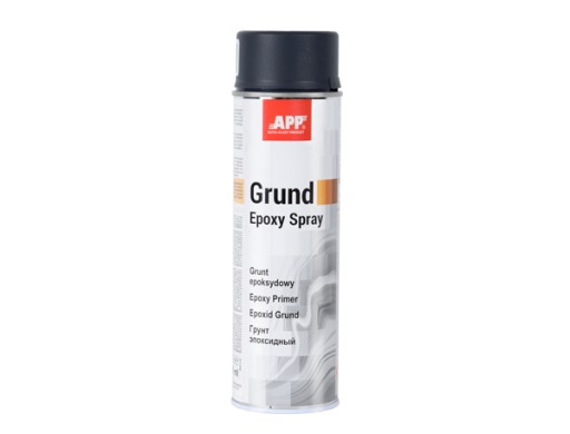 Podkład grunt epoksydowy CIEMNOSZARY SPRAY 500ml APP