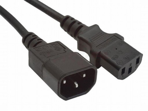 PRZEWÓD ZASILAJĄCY 2x IEC 230V 0,5m DAISY IN/OUT