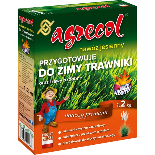 AGRECOL NAWÓZ JESIENNY DO TRAWY TRAWNIKA 1,2 KG