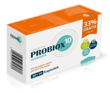 PROBIOX 10 probiotyk ODPORNOŚĆ jelita 40 kaps