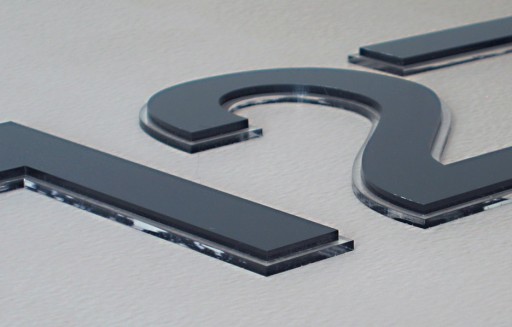 Litery Cyfry 3D - Specjalne dystanse montażowe!