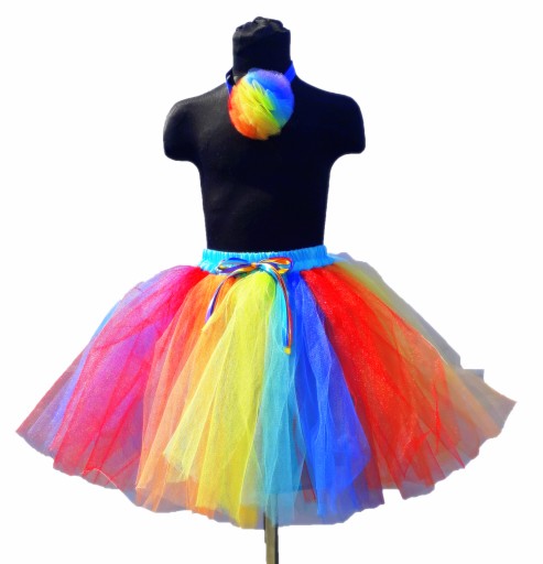 TUTU TĘCZOWA, RAINBOW DASZ 104