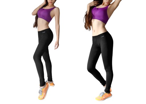 Legginsy Getry Damskie RENNOX SPORT 142 r M czarne