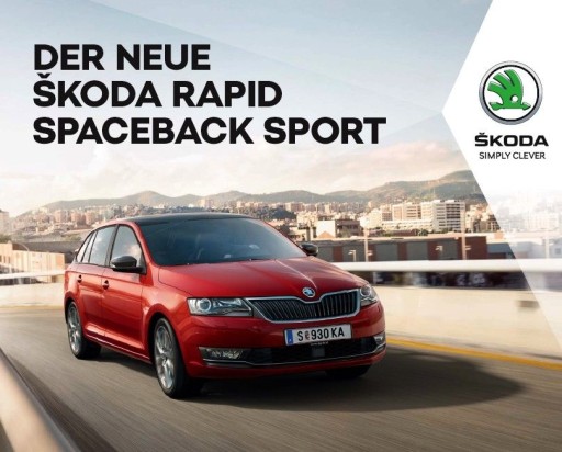 Skoda Rapid Spaceback prospekt 12 / 2017 Austria