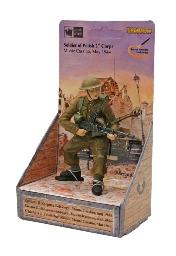 II Korpus Polski Monte Cassino - Figurka Tissotoys