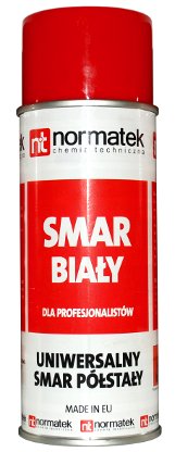 Smarm BIAŁY 400 ml spray Normatek Półtłusty