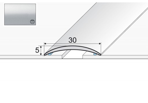 Listwa łączeniowa A03 aluminiowa 93cm SREBRO