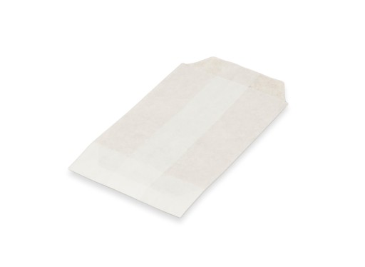 Torebka płaska biała papierowa 7x11 1000 szt.