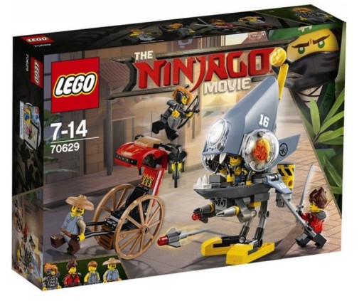 LEGO 70629 NINJAGO MOVIE ATAK PIRANII KOSZALIN