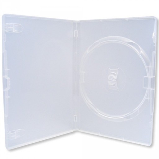 Pudełka AMARAY CLEAR na 1 x DVD 25 sztuk 14mm