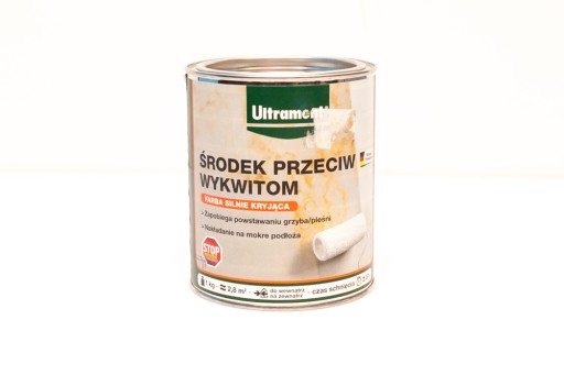 ULTRAMENT FARBA PRZECIW WYKWITOM I WILGOCI 1 KG