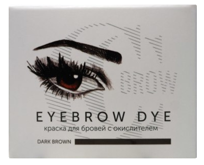 HENNA BROW FARBA EYEBROW CC BROW 5szt 15g +oxydant