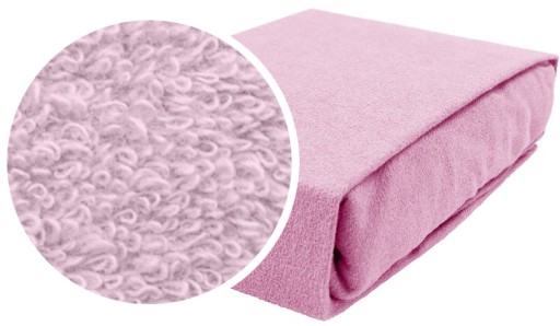 PRZEŚCIERADŁO FROTTE Z GUMKĄ DO ŁÓŻECZKA 120x60 PREMIUM BABYMAM