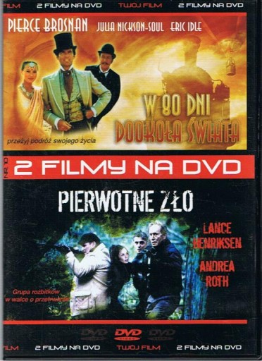 Film W 80 DNI DOOKOŁA ŚWIATA - PIERWOTNE ZŁO płyta DVD