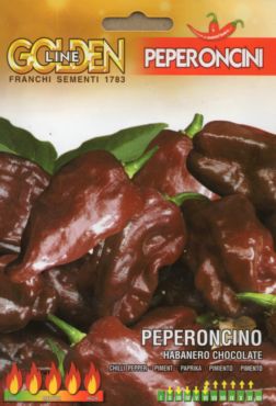 Papryka ostra HABANERO CHOCOLATE 0,2,g nasion