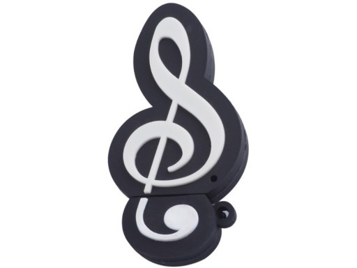 PENDRIVE KLUCZ WIOLINOWY MUZYKA NUTA 32 GB 3.0 USB
