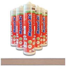 MAPEI SILIKON MAPESIL AC 133 PIASEK 310 ml.