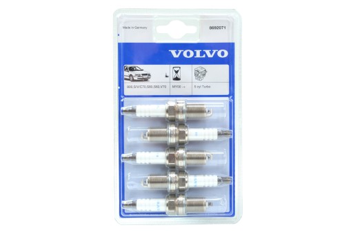 VOLVO V70N S80 S60 XC90 ŚWIECE ZAPŁONOWE TURBO OE