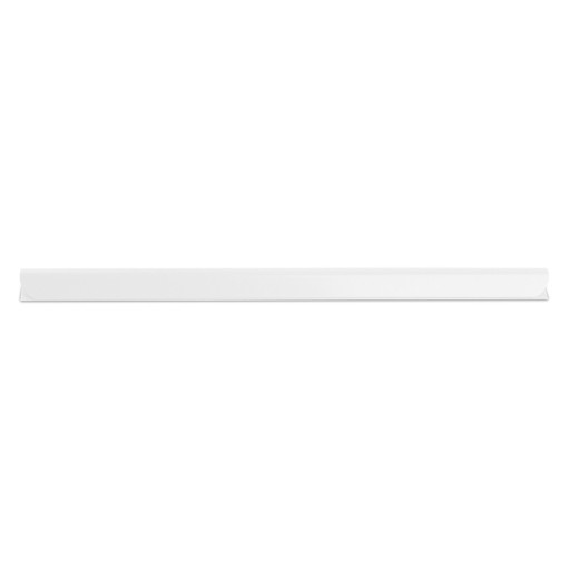 SZYNA LISTWA ZACISKAJĄCA, PVC, A4, 8MM, BIAŁA