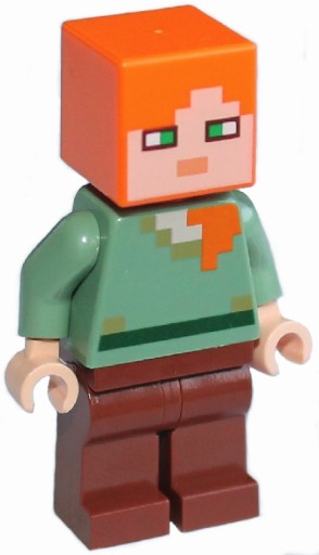 Lego Minecraft figurka Alex NOWE Q279