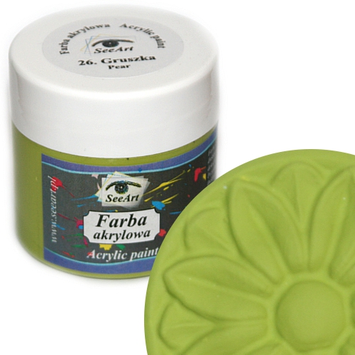 Farba akrylowa SeeArt 120 ml. 26 gruszka