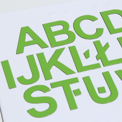 Literki Magnetyczne MagWords, 5 cm WIELKIE litery