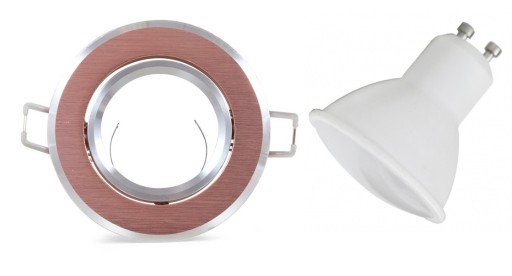 OPRAWKA DO PODBITKI DACH MIEDŹ ALUMINIOWA LED 3W